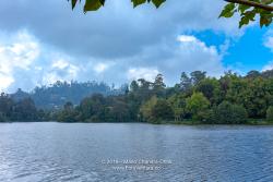 Kodaikanal, South India - Looking Across Kodaikanal Lake In The Colonial Town In The State Of Tamil Nadu