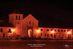 Colombia, South America - Church On The Plaza Mayor Of The Historic 16th Century, Andean Town of Villa de Leyva
