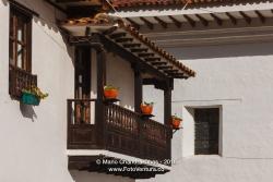 Villa de Leyva, Colombia - Colonial Architecture Balcony