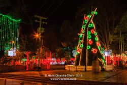 Christmas Lights In Bogota, Colombia
