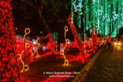 Christmas Lights In Bogota, Colombia