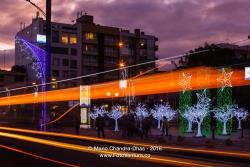 Christmas Lights In Bogota, Colombia