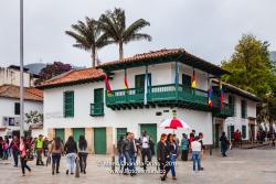 Bogotá, Colombia - The Casa del Florero on Plaza-Bolivar