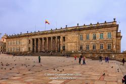 Bogotá, Colombia - The Colombian Parliament on Plaza Bolivar