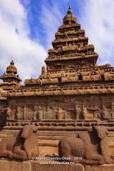 Mahabalipuram, Tamil Nadu, India - The 8th Century Granite Shore Temple