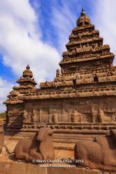 Mahabalipuram, Tamil Nadu, India - The 8th Century Granite Shore Temple