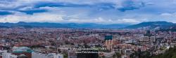Bogotá, Colombia - Panoramic View of Usaquén